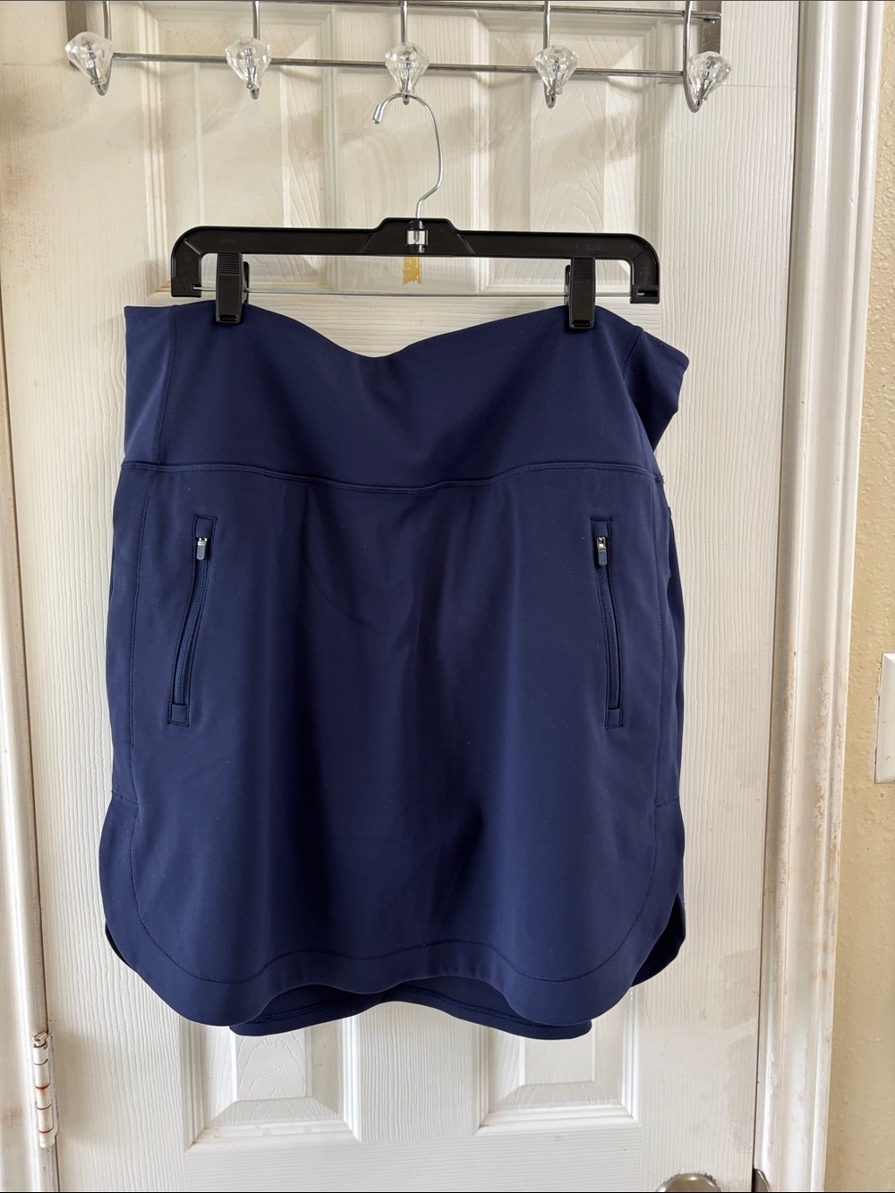 Athleta Navy and Cream Fairway Golf Skort 1X. NWOT
